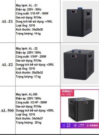 Máy làm mát nước Chiller AL Z2