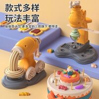 Máy làm mì kem đồ chơi trẻ em, bộ khuôn playdough không độc hại, dụng cụ làm đất sét thủ công cho bé gái