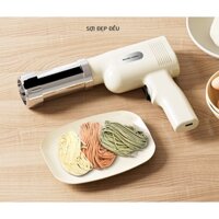 Máy làm mì sợi cầm tay tại nhà Lotor nhiều khuôn, Máy làm mì tươi sợi bún tự động không dây