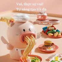 Máy làm mì trẻ em, đồ chơi đất sét màu, nhựa không độc hại, đất sét thực phẩm, quà tặng sinh nhật