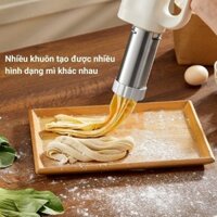 Máy làm mỳ sợi cầm tay tại nhà Chigo 5 khuôn, Máy làm mì tươi sợi bún bánh canh tự động không dây