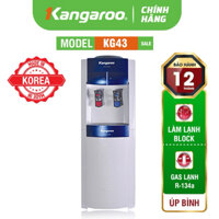 Máy làm nóng lạnh nước uống kangaroo, Cây nước nóng lạnh Kangaroo KG43 - bình úp , made in korea