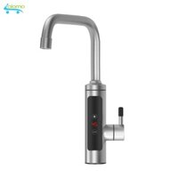 Máy làm nóng nước tại Vòi-nước nóng trực tiếp tại bằng Inox 304 kèm ổ chống giật Qwater IN-02 điều chỉnh nhiệt