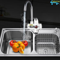 Máy Làm Nóng Nước Trực Tiếp Tại Vòi QWater RX-03 Rửa Bát Rửa Hoa Qủa Có Màn Hình Hiển Thị Nhiệt Độ