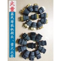 Máy làm sạch hơi nước nhiệt độ cao, bàn chải làm sạch đầu bàn chải đồng, bàn chải, bàn chải thép, súng phun áp lực cao, bàn chải khuỷu tay, phụ kiện đầu bàn chải