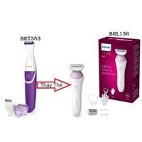 Máy làm sạch lông cạo lông PHILIPS BRT383 - Thay thế mẫu mới Philips BRL136/00 - Hàng Chính Hãng (Bảo Hành 2 Năm)