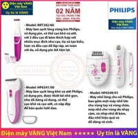 Máy làm sạch lông vùng Bikini, nhổ lông Philips BRT382 HP6341 HP6549 BRL136 - Hàng chính hãng