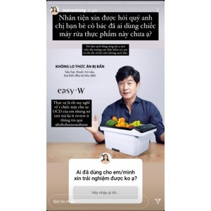 Máy làm sạch thực phẩm Easy-W