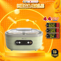 Máy làm sữa chua 1.75L Bear SB-SC10C (SNJ-C10P2), 20W, natto, hấp, tự động,Chính Hãng, BH 18 Tháng