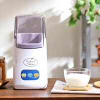 Máy Làm sữa Chua 3 Nút Tự Động Yogurt Maker Nhật - Làm Sữa Chua Tại Nhà Đơn Giản - Hàng Chính Hãng MINIIN