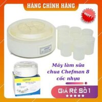 Máy Làm Sữa Chua 8 Cốc thủy tinh Chefman CM-302