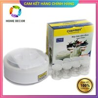 Máy làm sữa chua 8 cốc thủy tinh Chefman CM-302 cao cấp CHÍNH HÃNG-HOME DECOR