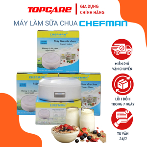 Máy làm sữa chua Chefman 12 cốc thủy tinh CM-321T