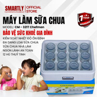 Máy làm sữa chua Chefman 12 cốc thuỷ tinh, ủ sữa chua thành công cao, an toàn, vệ sinh