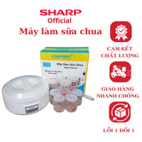 Máy làm sữa chua chefman 12 cốc thủy tinh, nồi ủ sữa chua nhanh ổn định an toàn, chính hãng