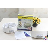 Máy làm sữa chua Chefman 8 cốc thủy tinh