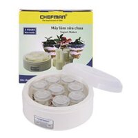 Máy Làm Sữa Chua Chefman 8 cốc thủy tinh [Rẻ Vô Địch]