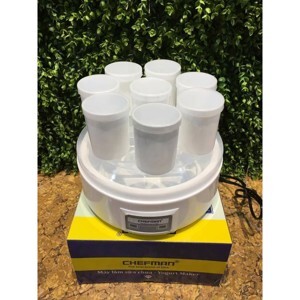 Máy làm sữa chua Chefman 8 cốc nhựa CM-302N
