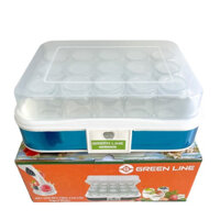 Máy Làm Sữa Chua GreenLine Tặng Kèm 12 Cốc Thủy Tinh, Máy Ủ Sữa Chua Hương Vị Truyền Thống Thơm Ngon Bổ Dưỡng