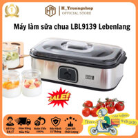 Máy làm sữa chua LBL9139 Lebenlang , công suất 20W, dung tích 180ml, gồm 8 lọ thủy tinh - hàng chính hãng