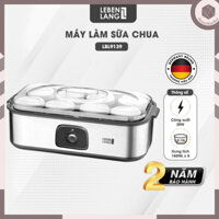 Máy Làm Sữa Chua Lebenlang LBL9139, Công Suất 20W, Dung Tích 180ml, Gồm 8 Lọ Thủy Tinh, BH 2 Năm - Hàng Chính Hãng