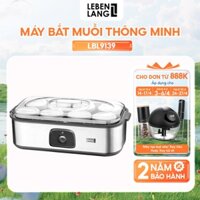 Máy Làm Sữa Chua Lebenlang LBL9139 - Làm Sữa Chua Dễ Dàng Tại Nhà, Công Suất 200W, Dung Tích 180ml, 8 Lọ Thủy Tinh