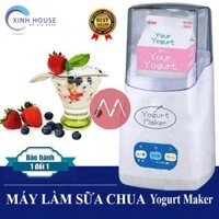 Máy Làm Sữa Chua Yogurt Maker Nhật Bản Chính Hãng, Máy làm sữa chua 3 nút chuẩn Nhật - Xinh House