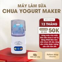 Máy làm sữa chua Yogurt Maker công nghệ Nhật Bản phiên bản mới nhất 2023 3 nút tự động siêu tiện lợi Nobihome