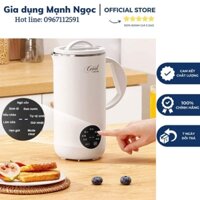 Máy Làm Sữa Đậu Nành 5 Chức Năng CEOOL PB082 650ml - Màu Trắng, Máy Xay Sữa Hạt, Nấu Sữa Đậu Nành, Nấu Soup