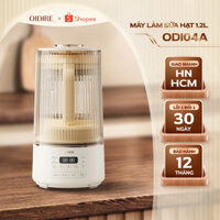 Máy Làm Sữa Hạt 1,2L OIDIRE Máy Nấu Sữa Hạt Đa Năng Nấu Cháo Nấu Súp Xay Sinh Tố Nấu Sữa Ngô - ODI04A
