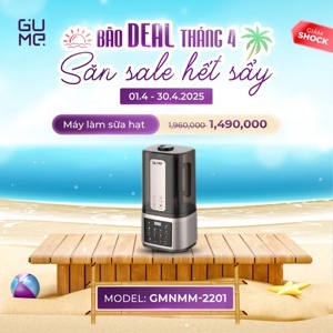 Máy làm sữa hạt 1.65L Gume GMNMM-2201