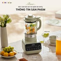 Máy làm sữa hạt Bear 1.75L SB-SH17V – Nấu thuốc và khử trùng