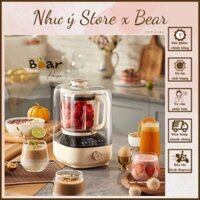 Máy Làm Sữa Hạt BEAR B06K8, 1L Đa Năng, Chống Ồn, Có Nắp Đậy Hàng Chính Hãng- Bảo Hành 12 Tháng