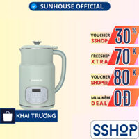 Máy làm sữa hạt Chính hãng Sunhouse SHD5260 – 800ml – Cối 2 lớp – Lưỡi dao kép 8 cánh – Hẹn giờ nấu thông minh - SSHOP