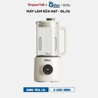Máy làm sữa hạt đa năng Gilux GLJ16 - 8 chức năng nấu tự động - Công suất 1000W - Dung tích 1.5 lít - BH12 tháng