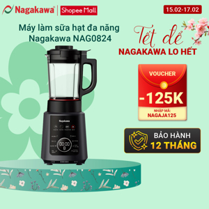 Máy làm sữa hạt đa năng Nagakawa NAG0824