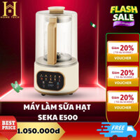 Máy làm sữa hạt đa năng SEKA E500, E400 đa chức năng máy xay sữa đậu nành bảo hành 24 tháng