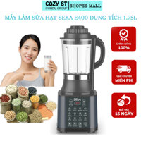 Máy Làm Sữa Hạt Đa Năng SEKA E400 - Corisu, Máy Làm Sữa Đậu Nành, Sữa Ngô Công Suất Lớn, Dung Tích 1.75L Tiện Lợi