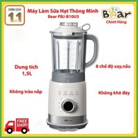 Máy Làm Sữa Hạt Đa Năng - Sữa Đậu Nành - Xay Sinh Tố, Đa Năng Bear PBJ-B10U5 - Hàng Chính Hãng - Bảo Hành 6 Tháng