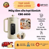 Máy Làm Sữa Hạt Elmich 1L CBE-8650 - 8 Chế Độ - Lưỡi Dao 3 Tầng - Tự Ngắt - Chống Cháy