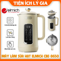 Máy làm sữa hạt Elmich 1L CBE-8650 - 600W- Chống Cháy- 8 chế độ- Hẹn giờ thông minh- Lưỡi dao 3 tầng