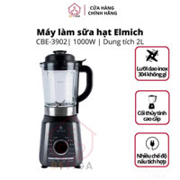 Máy làm sữa hạt Elmich, máy xay nấu đa năng cao cấp, công suất 1000W, 9 chế độ nấu CBE-3902 - BH 24 tháng