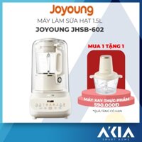Máy làm sữa hạt Joyoung JHSB-602, Công suất 1000W, 12 chức năng, xay nhuyễn mịn, chính hãng