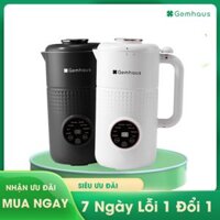 Máy làm sữa hạt mini Gemhaus GH110, máy xay nấu đa năng 5in1