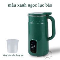 Máy làm sữa hạt mini XUTAOTAO 800ml đủ cho 1-3 người, máy nấu sữa hạt đậu nành, nấu cháo cho bé, máy xay hạt đa năng