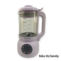 Máy làm sữa hạt OSTMARS thủy tinh 1,2L 6 chế độ nấu tự động đáy chống dính