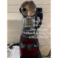 Máy làm sữa hạt RanBem 735i- nắp inox- tiếng việt- tặng công thức