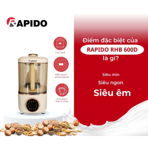 Máy làm sữa hạt Rapido RHB-600D