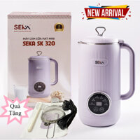 Máy Làm Sữa Hạt Seka SK320, 600ML, 5 Chức Năng Xay Nấu, Hàng Chính Hãng Tặng kèm ray lọc, cọ vệ sinh và ca đong