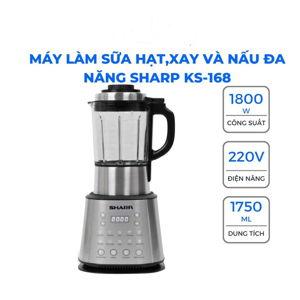 Máy làm sữa hạt Sharp KS-168